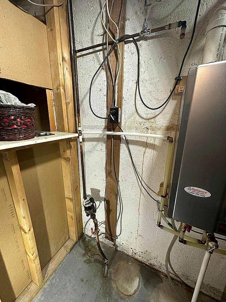 Water Main Valve Upgrade And Piping Improvement Before Water Main Valve Upgrade And Piping Improvement Before