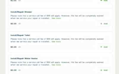 Book Plumbing Online: New Online Booking Service